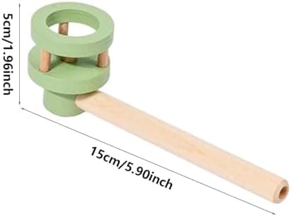 Generic Floating Blow Pipe Ball - Balancenspiel mit Atemrohr, schwebender Kugel, interaktives Lern- & Denkspiel für Kind