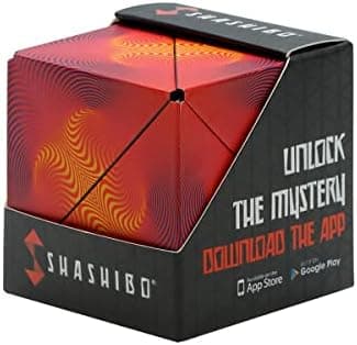 _preisgekrönter Shashibo Cube Formveränderungs-Würzel für Erwachsene, patentierter Fidget-Würfel mit 36 Seltenerd-Magnet