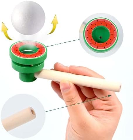 Schwebender Ball Spiel - Balance Schwebende Bälle Blas Spielzeug für Kinder | Ergonomischer Lernspaß beim Kindergeburtst