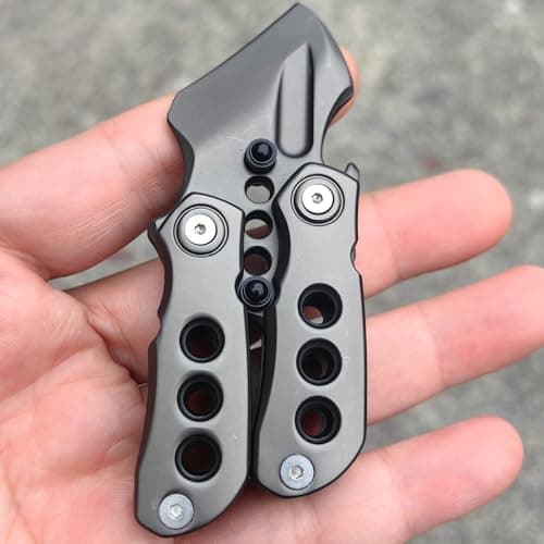T-Conceal EDC Fidget Sliders - Stressabbau für Erwachsene - magnetisches Metall, multifunktionaler Brecheisen-Fidget-Sli