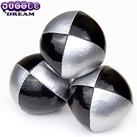 Juggle Dream 3X Pro Thud Jonglierbälle - Perfekt für Anfänger und Experten mit kostenlosem Online-Lernvideo und 3 profes