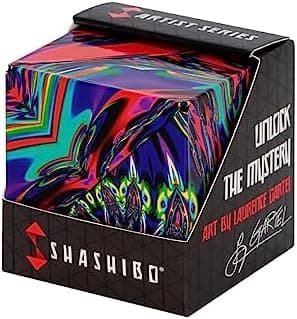 _preisgekrönter Shashibo Cube Formveränderungs-Würzel für Erwachsene, patentierter Fidget-Würfel mit 36 Seltenerd-Magnet