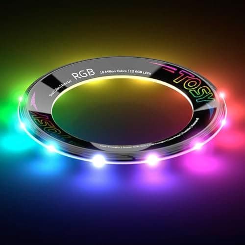 TOSY Flying Ring - Mehrfarbig, superhell, wasserdicht für Pool/Strand/Camping