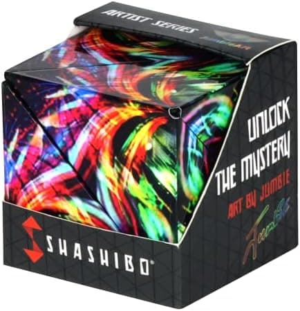 _preisgekrönter Shashibo Cube Formveränderungs-Würzel für Erwachsene, patentierter Fidget-Würfel mit 36 Seltenerd-Magnet
