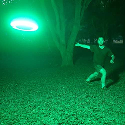 TOSY Flying Disc - 108 RGB-LEDs oder 36 einfarbig, Smart-Modi, wasserdicht für Kinder & Erwachsene, Outdoor-Spielzeug