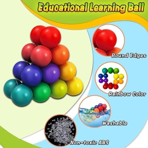 COMVASTARS 3D Puzzleball - Ideal für Büro und Schreibtisch - Entspannung durch Knobeln - Ausgewählte Farbe - 20-Kugel Se