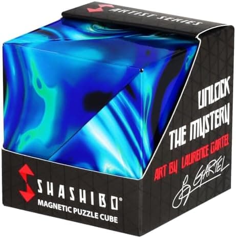 _preisgekrönter Shashibo Cube Formveränderungs-Würzel für Erwachsene, patentierter Fidget-Würfel mit 36 Seltenerd-Magnet