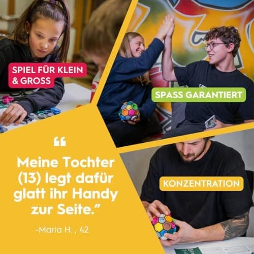 Boulderball Basic - perfektes Geschenk für Kletterer - 3D Kletterball - Klettern auf kleinstem Raum - Förderung von Konz