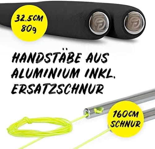 Diabolo Freizeitsport Jonglier-Set Basic (hellgrün), ideal zum Verschenken für Kinder & Einsteiger - Aluminum Handsticks