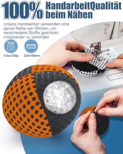 Oazoxcx Jonglierbälle für Anfänger und Profis - 3er Set 62mm, 2 Schichten Netz und Tragetasche, perfekt für Kinder