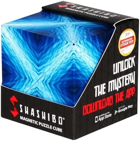 _preisgekrönter Shashibo Cube Formveränderungs-Würzel für Erwachsene, patentierter Fidget-Würfel mit 36 Seltenerd-Magnet