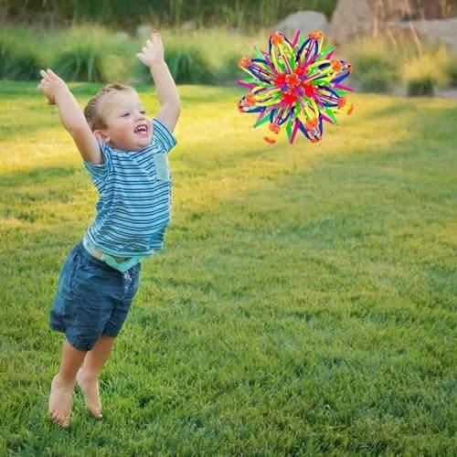 2 Stück Expandable Ball Zappeln, perfekt für Erwachsene zum Atmen und Blumenformen
| Erweiterbare Magische Kugel 2 Stüc