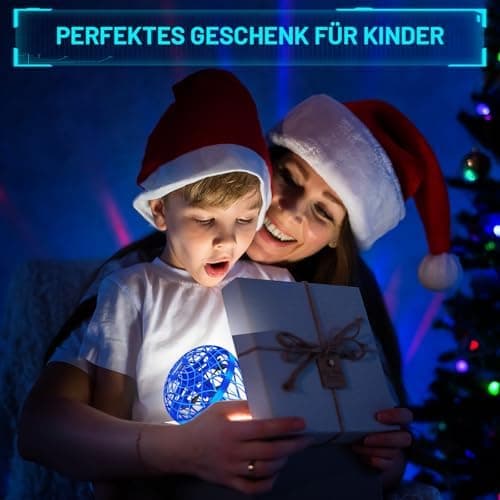 Magic Hover Ball Spielzeug für Kinder ab 6 Jahren - Fliegender Ball mit 360°-Flip und Drohnenfunktion - Geschenk für Jun
