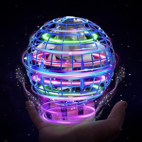 Fliegender Balls 2025 LED Beleuchtung GeschenkefürJungenMädchen6-12JahreBlau  
Fliegender Balls 2025 Orbi Ball Drohne Sp