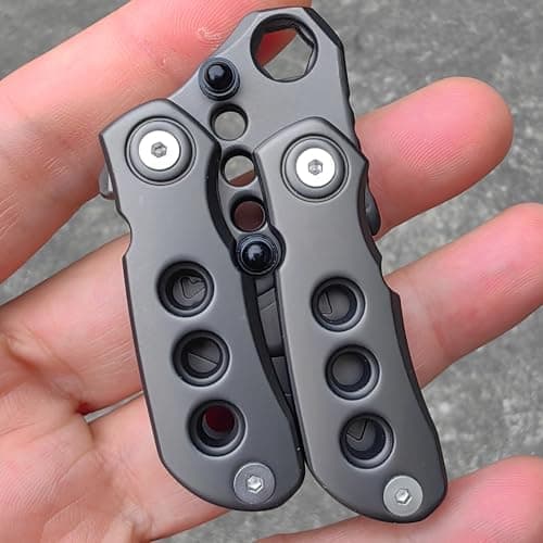T-Conceal EDC Fidget Sliders - Stressabbau für Erwachsene - magnetisches Metall, multifunktionaler Brecheisen-Fidget-Sli