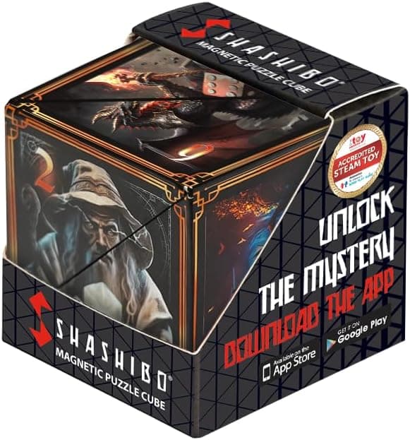 _preisgekrönter Shashibo Cube Formveränderungs-Würzel für Erwachsene, patentierter Fidget-Würfel mit 36 Seltenerd-Magnet