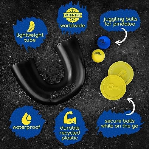 Pindaloo Jonglierfähigkeits-Spielzeug Blau | Ideal für Kinder, Jugendliche & Erwachsene - Indoor & Outdoor Spielerei | F